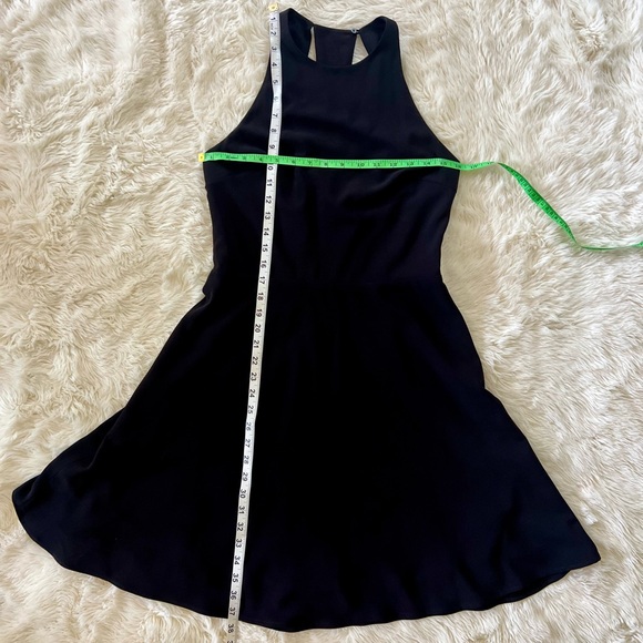 NWT HALSTON HERITAGE Black Fit & Flare Dress Size 6 - Picture 6 of 7